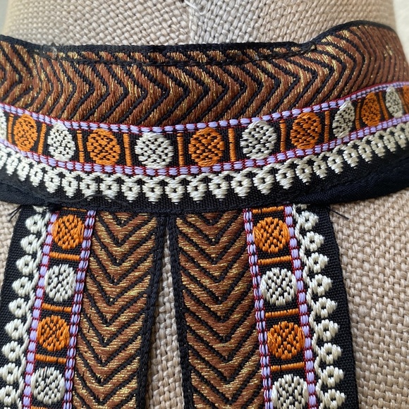 ASOS gorgeous black midi sheer dress with a beautiful trim, great neck line - Picture 9 of 15